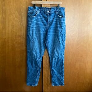 American Eagle 16 Short Curvy 90’s Skinny Blue Jeans